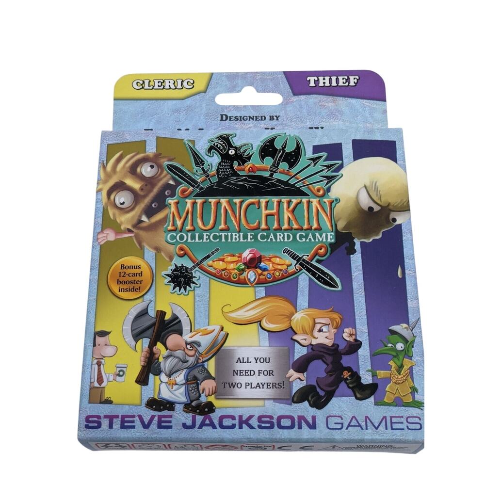 Munchkin Collectible Card Game - Cleric Thief Starter Kit